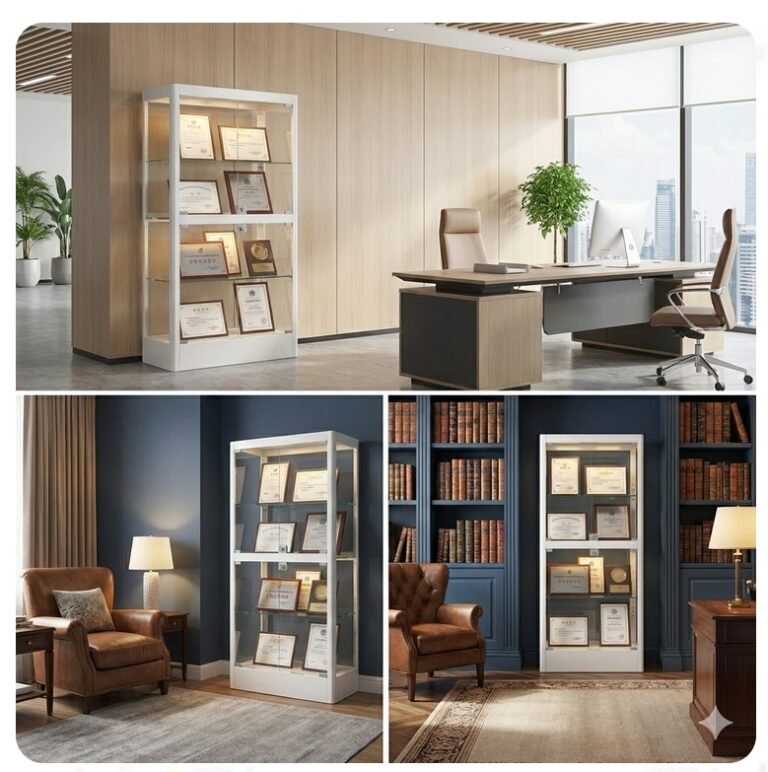 Enhancing Corporate Brand Impact: Why Your Office Lobby Needs a Professional LED Award Cabinet