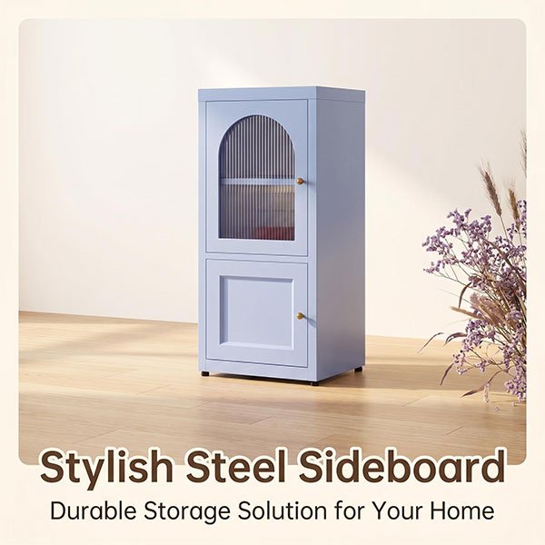 What Is a Reeded Glass Cabinet — Why Cafés and B&Bs Choose It for Display Storage | Pros & Cons Explained 1 Close-up of reeded glass surface showing vertical ridges on cabinet door