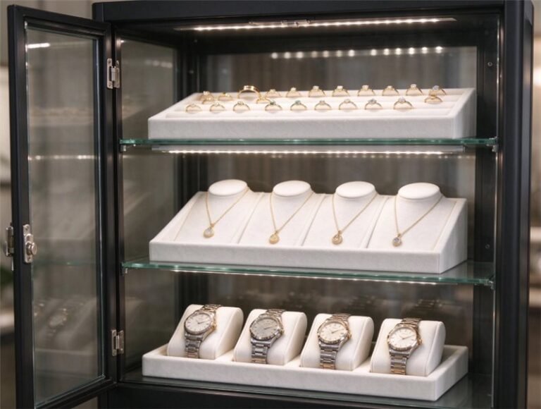 Glass Display Cabinet for Jewelry Stores: 6 Specs That Protect Your Stock | Buyer’s Checklist